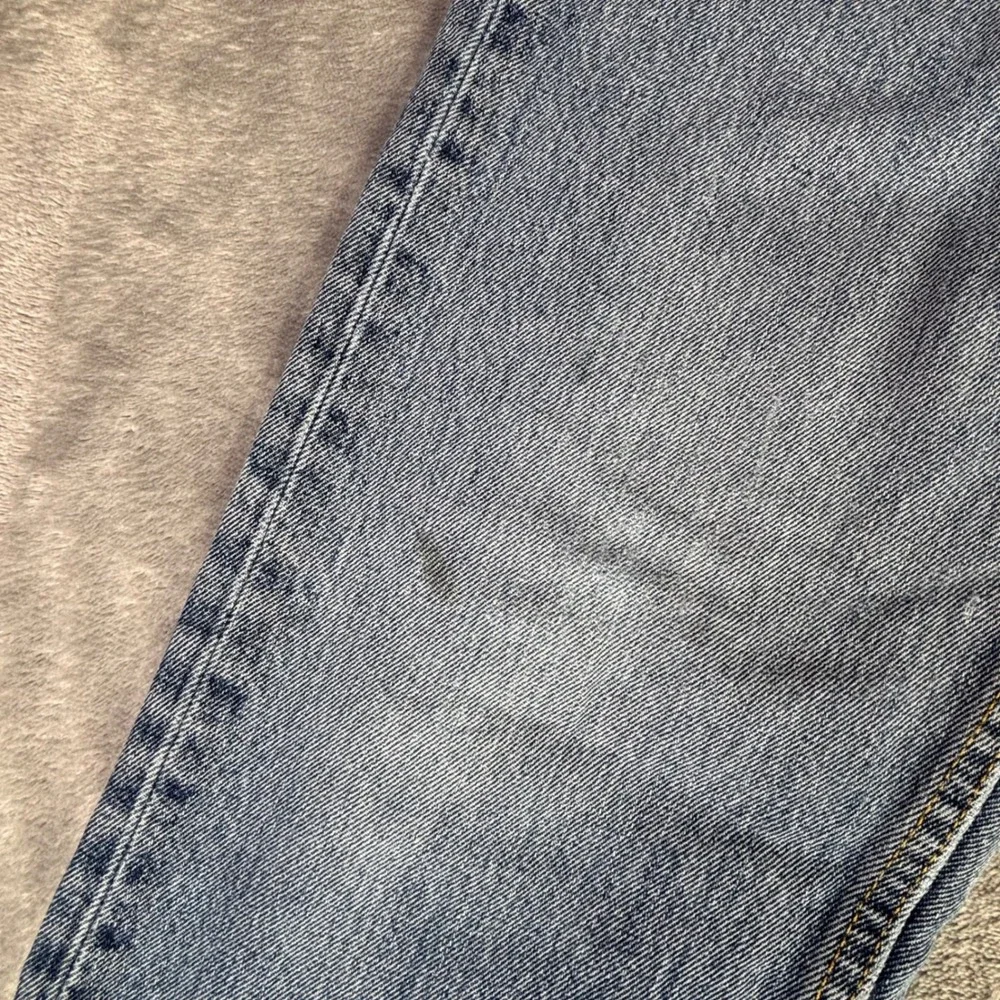 Levi's 505 Regular Fit Jeans Mens 34x34 Medium Blue Straight Leg Denim (33x33)